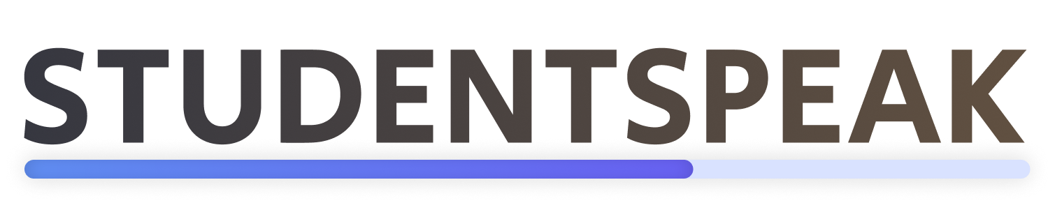 StudentSpeak logo - AI-powered student recruitment and career guidance platform